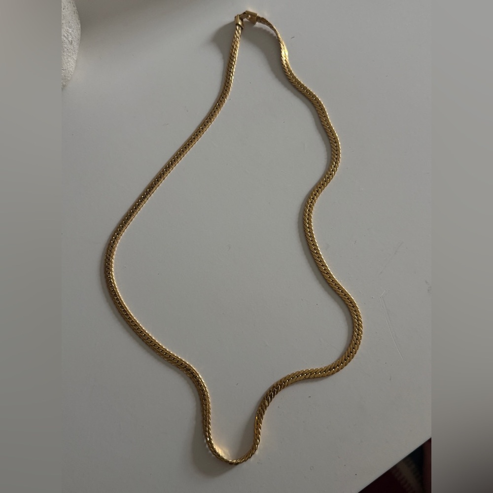 Napier Vintage Gold Chain Necklace